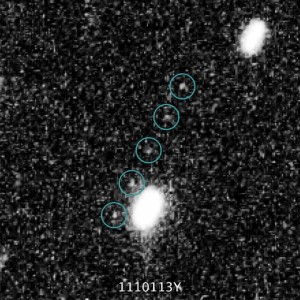 2015 11 06 - 2014 MU69 par Hubble